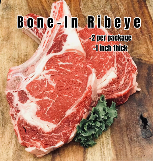 Steak- Bone In- RIBEYE    - COST BY FINAL WEIGHT