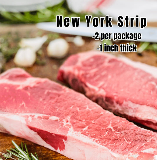 Steak-  NEW YORK STRIP   -FINAL COST BY WEIGHT